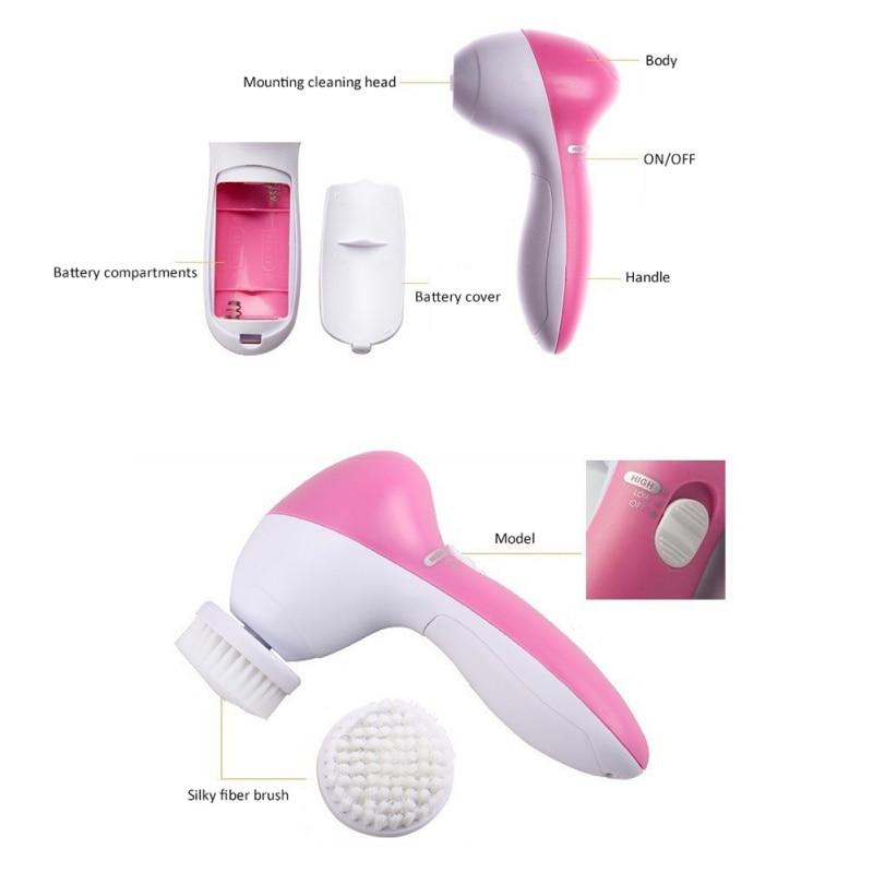 Electric Face Wash Brush for Deep Facial Cleansing and Gentle Pore Massaging - Image 3