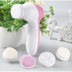Electric Face Wash Brush - Pore-Cleaning Mini Beauty Massager for Deep Facial Cleansing